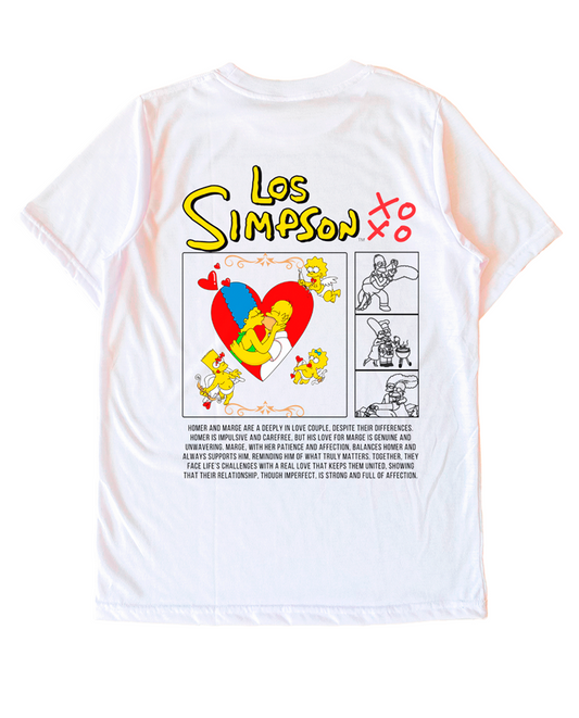 camiseta Marge y Homero